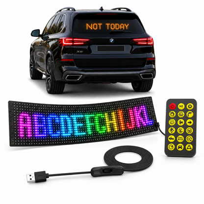 LumiCar — Custom LED Car Sign