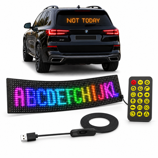 LumiCar — Custom LED Car Sign